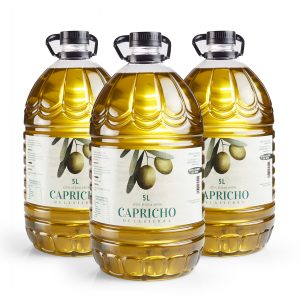Aceite oliva virgen «Capricho De La Sierra» - 5 L. - caja 3 ud.