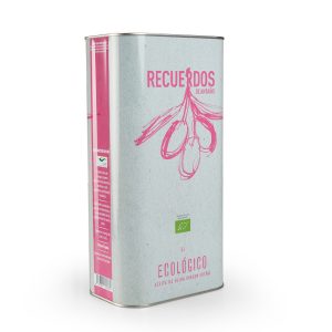 Aceite oliva virgen extra ecológico «Recuerdos de Antaño» - Lata 5 litros